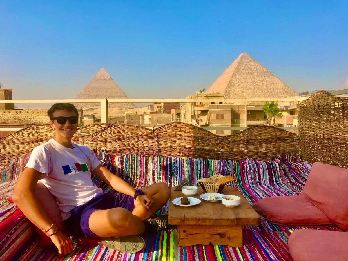 מלון Kafret el-Gabal Carpet Alaadein Pyramids View מראה חיצוני תמונה