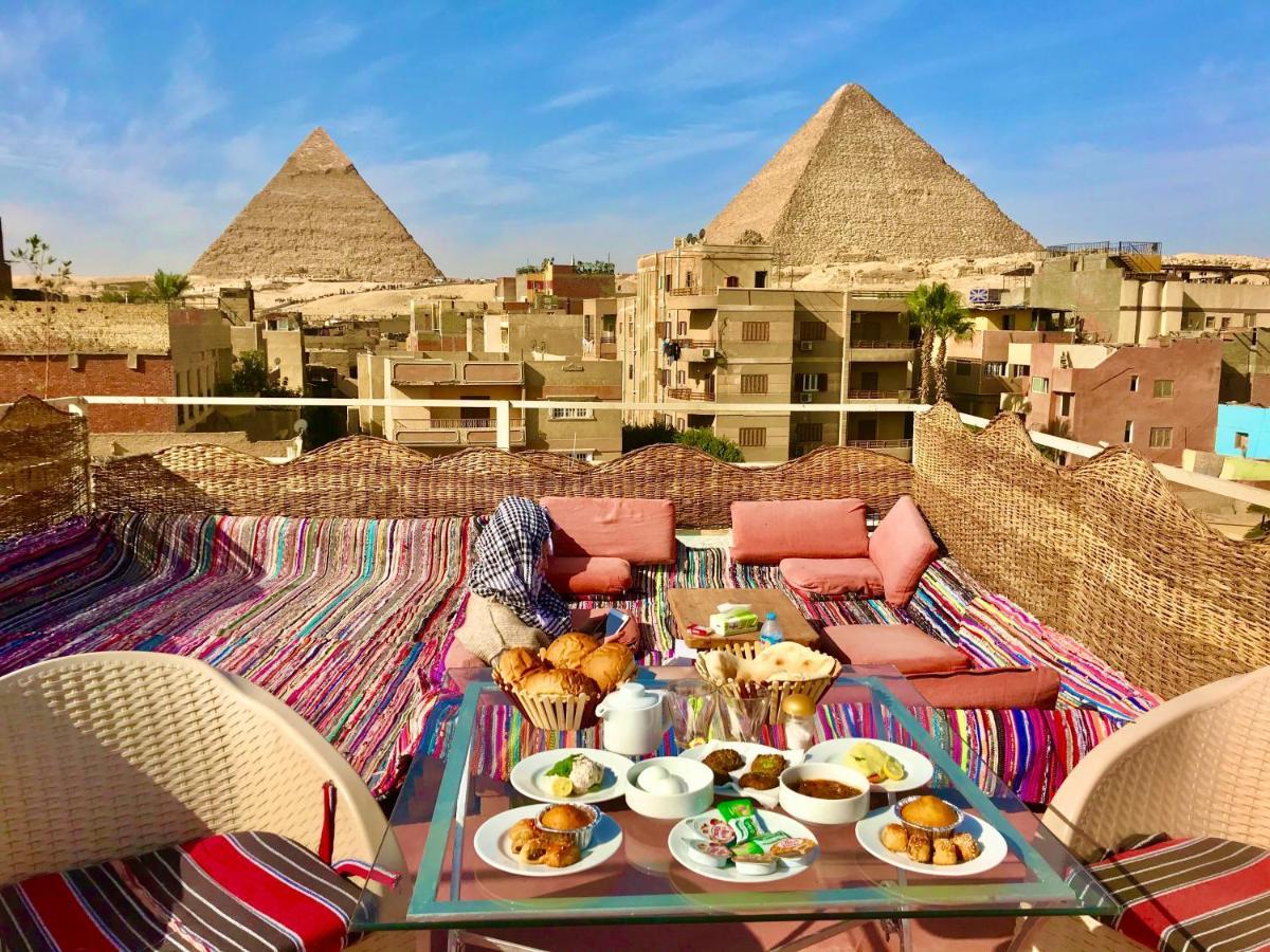מלון Kafret el-Gabal Carpet Alaadein Pyramids View מראה חיצוני תמונה