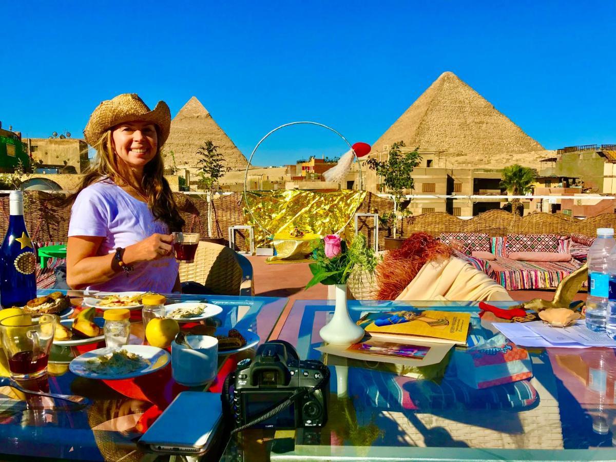 מלון Kafret el-Gabal Carpet Alaadein Pyramids View מראה חיצוני תמונה