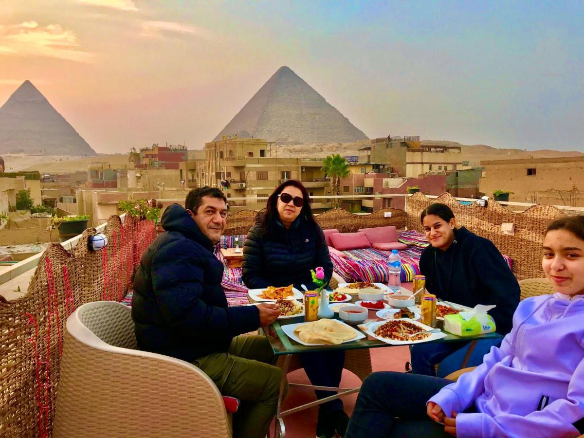 מלון Kafret el-Gabal Carpet Alaadein Pyramids View מראה חיצוני תמונה